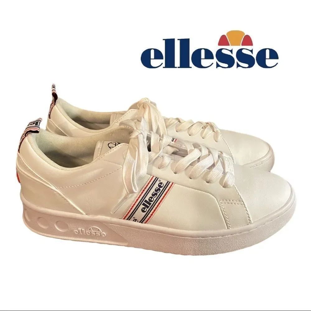 Ellesse Women's Mezzaluna TP White Shoes Sneakers 7